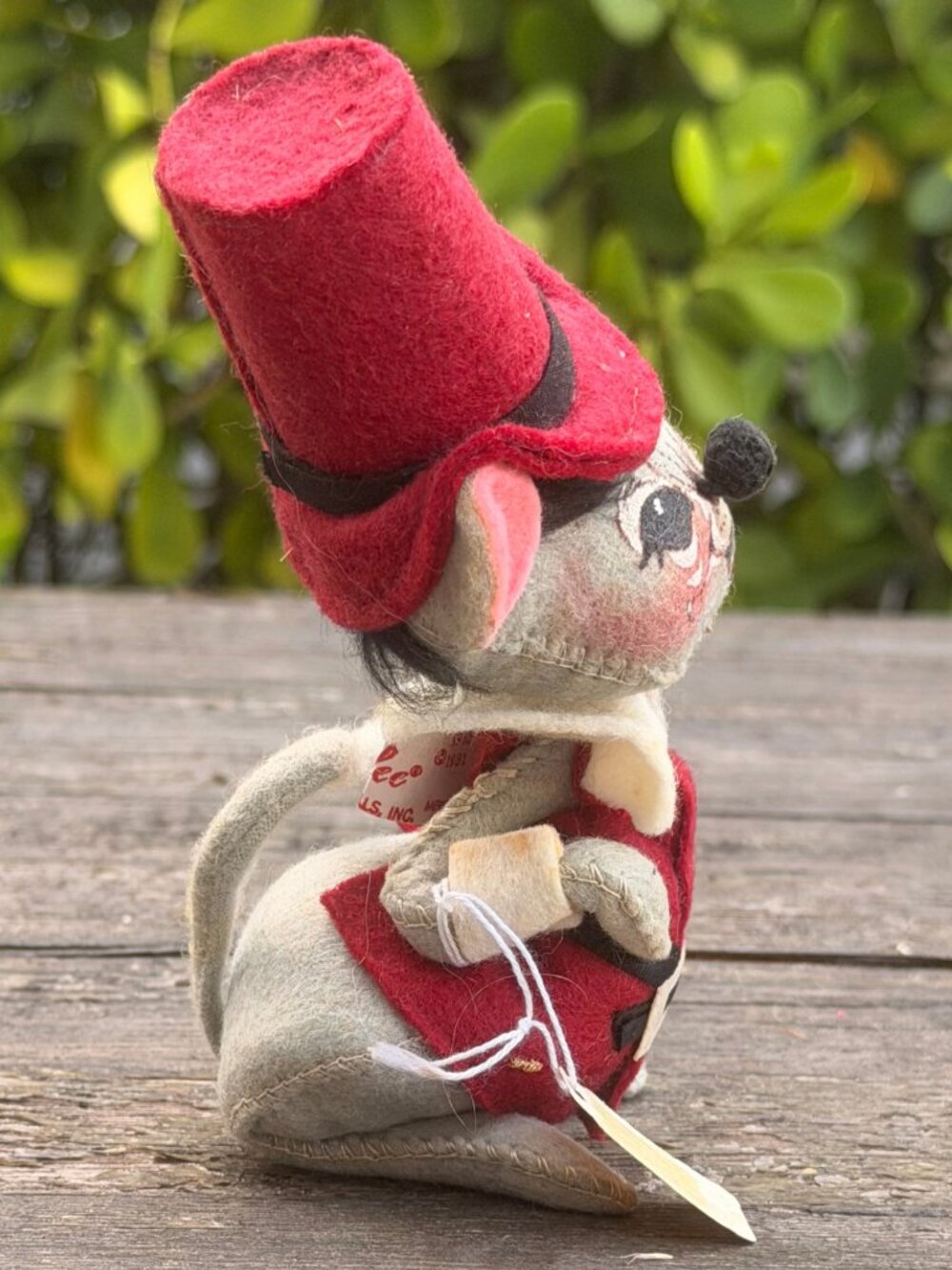 Vintage 1981 Annalee Mobilitee THANKSGIVING Pilgrim 5" Mouse Fall Harvest - Picture 9 of 12